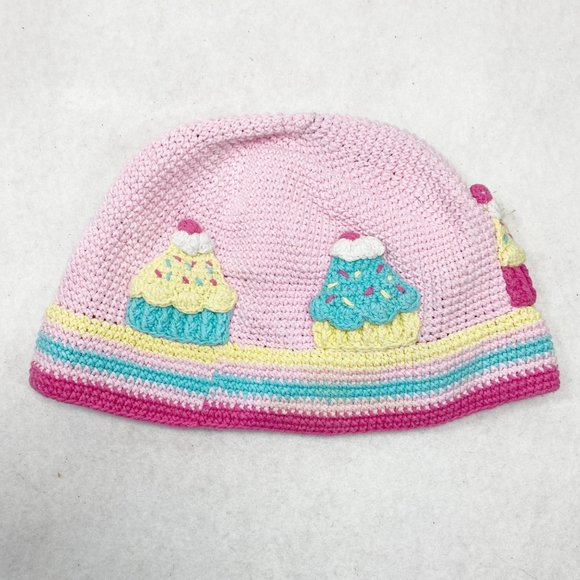 DayLee Design Hand Crochet Cupcake Beanie 1-2yr - Picture 13 of 13
